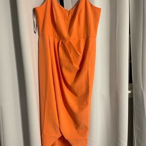 NWT City Chic melon dress